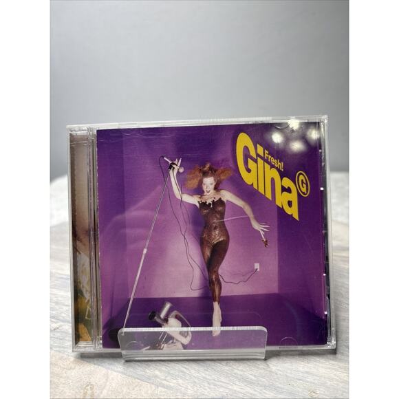 Gina G Fresh! CD Album 1997 Eurodance Ooh Aah Just a Little Bit - Picture 1 of 5